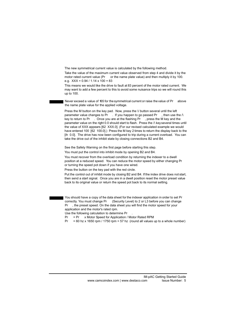 DE-STA-CO IM-pAC AC Drive Getting Started Guide User Manual | Page 24 / 72