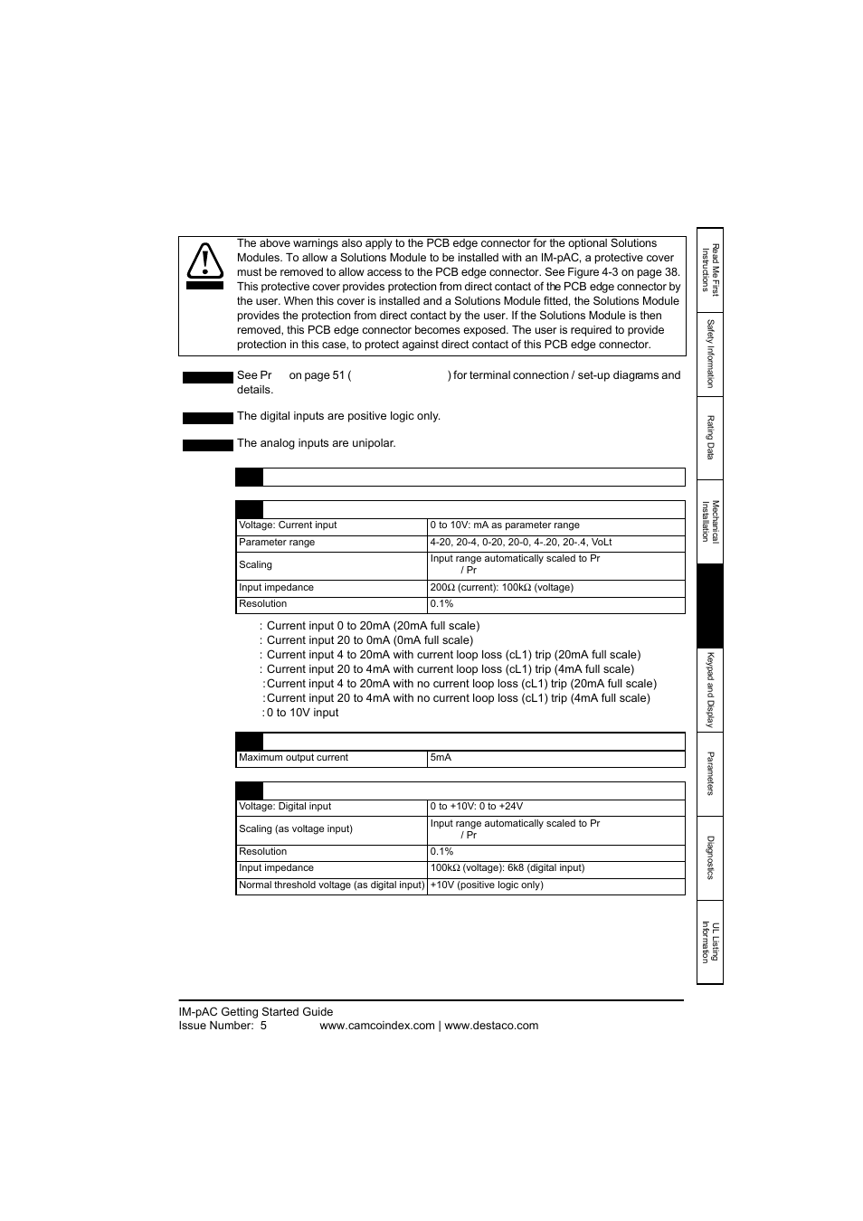 DE-STA-CO IM-pAC AC Drive Getting Started Guide User Manual | Page 43 / 72