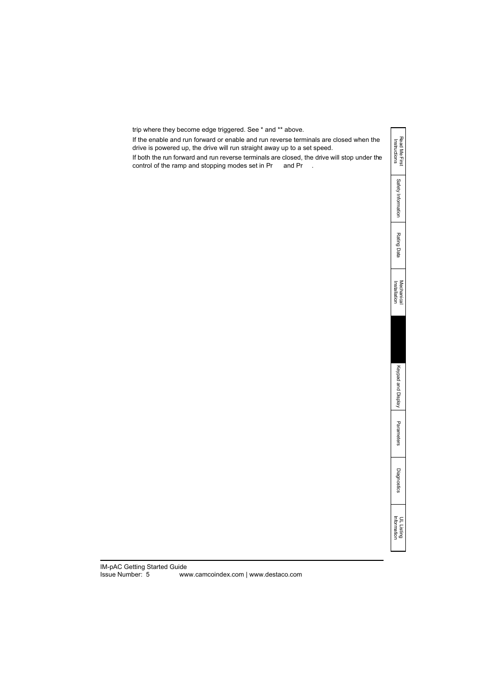 DE-STA-CO IM-pAC AC Drive Getting Started Guide User Manual | Page 45 / 72