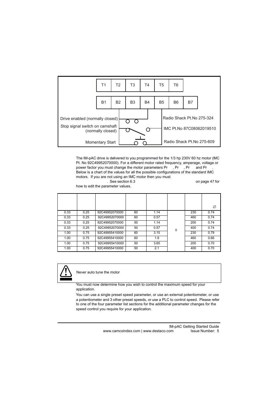 8 programming, 9 speed control, Programming | Speed control | DE-STA-CO IM-pAC AC Drive Getting Started Guide User Manual | Page 8 / 72