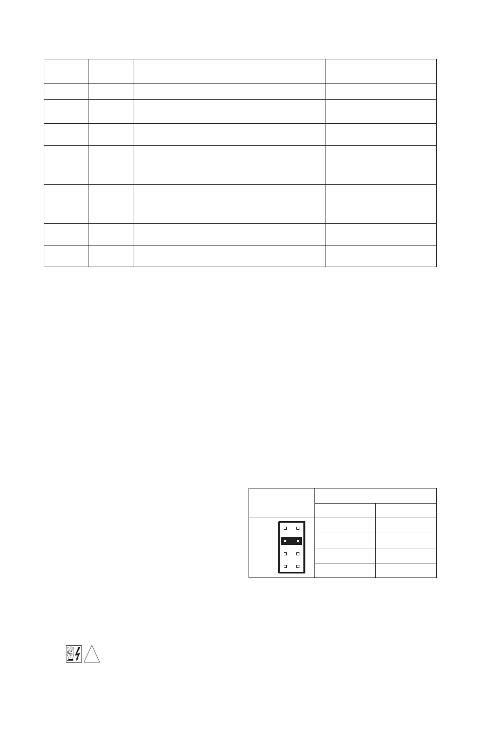 Table 3 – selectable jumper reference chart | DE-STA-CO VARI-PAK DC CONTROL User Manual | Page 10 / 24