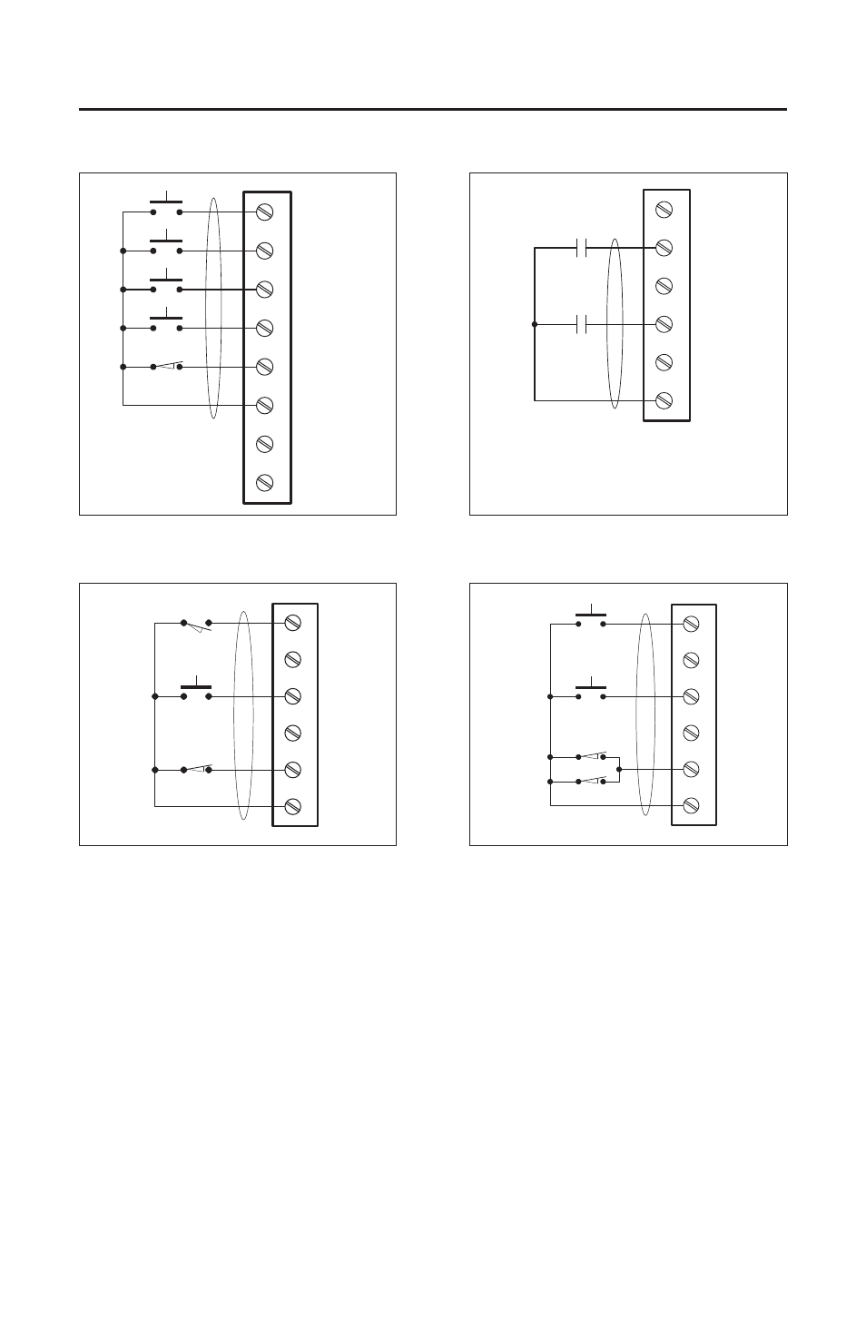 Figure 17 – reversing logic wiring diagrams | DE-STA-CO VARI-PAK DC CONTROL User Manual | Page 18 / 24