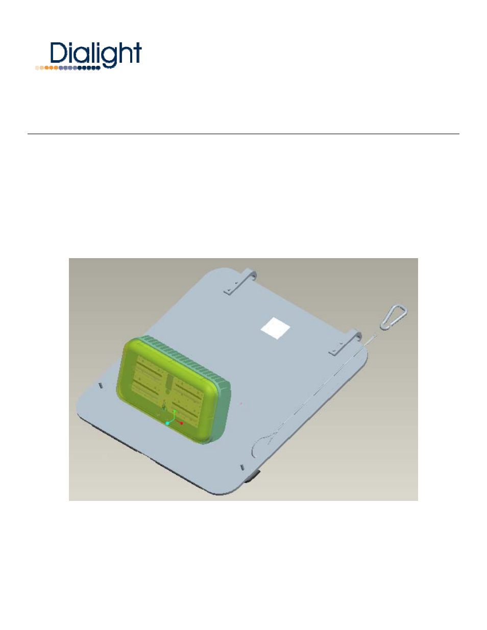 Dialight RS5C4K-G StreetSense LED Roadway Sign Light GE Retro-Fit User Manual | 8 pages