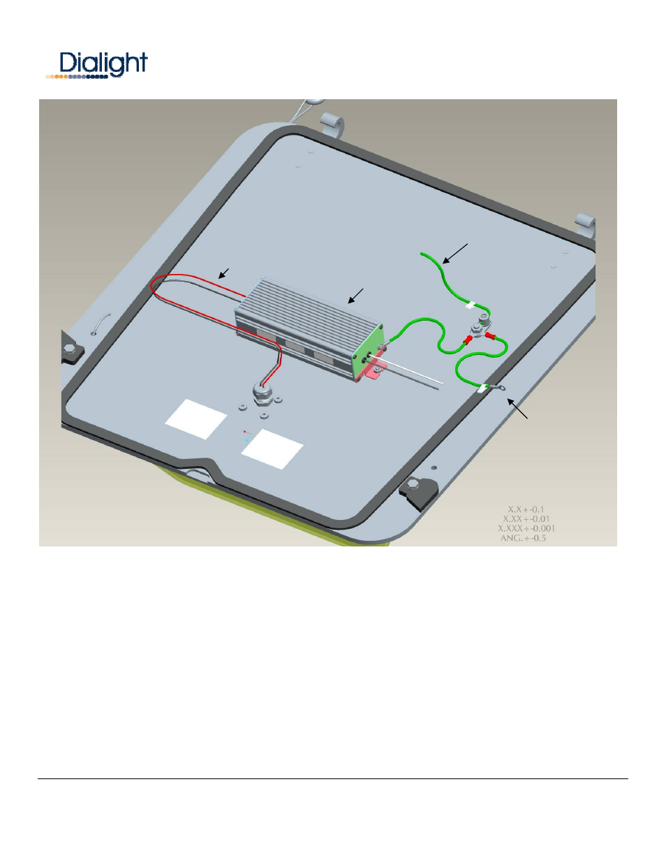 Dialight RS5C4K-G StreetSense LED Roadway Sign Light GE Retro-Fit User Manual | Page 8 / 8