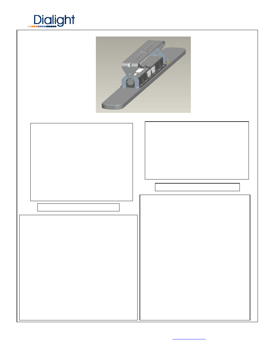 Dialight SafeSite LED Linear - ATEX/IECEx User Manual | Page 2 / 6
