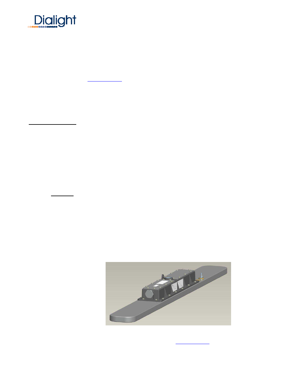 Dialight SafeSite LED Linear - ATEX/IECEx User Manual | Page 4 / 6