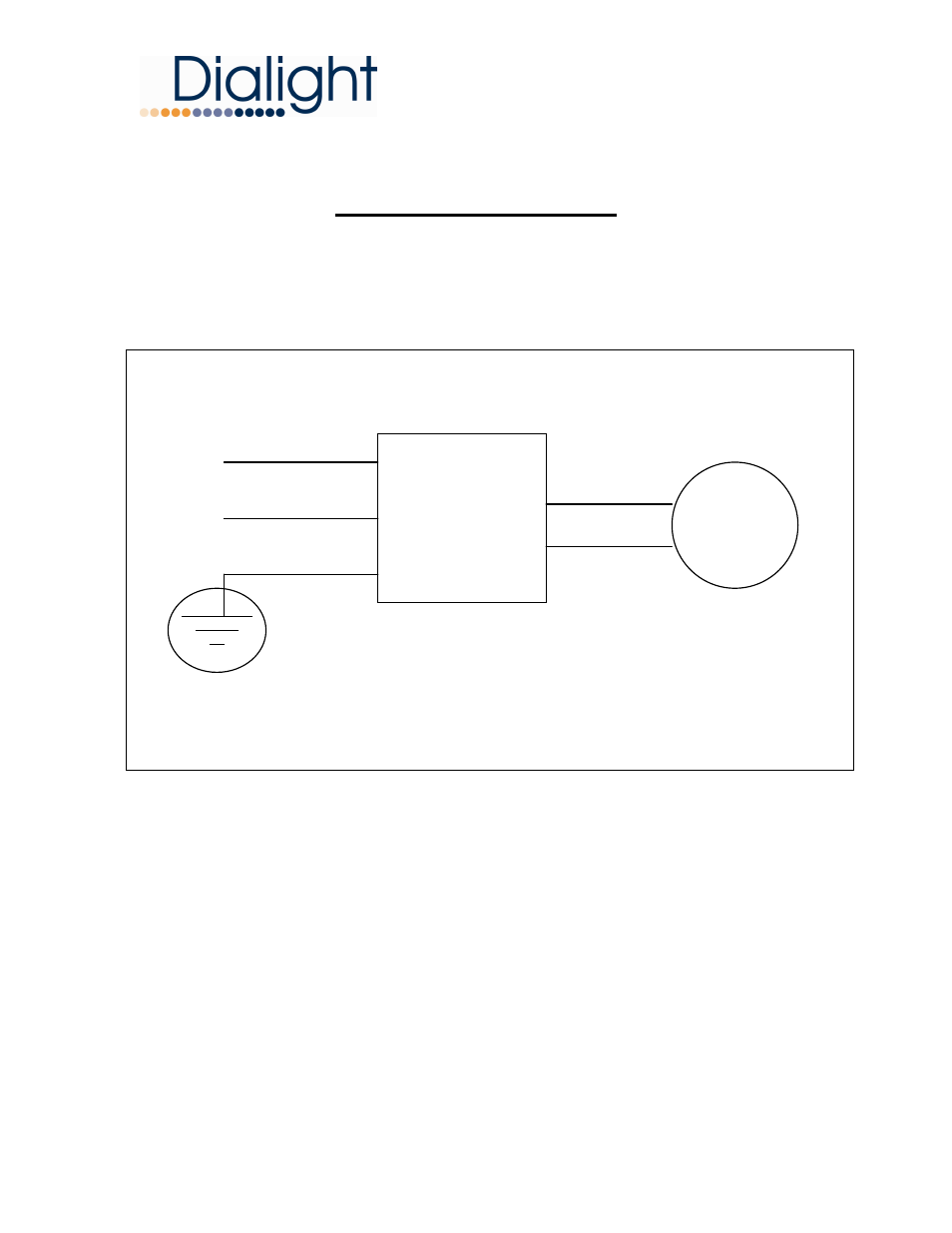 Beacon wiring diagram | Dialight SafeSite L-864 Red LED Class I, Div 2 Medium Intensity Beacon User Manual | Page 12 / 13