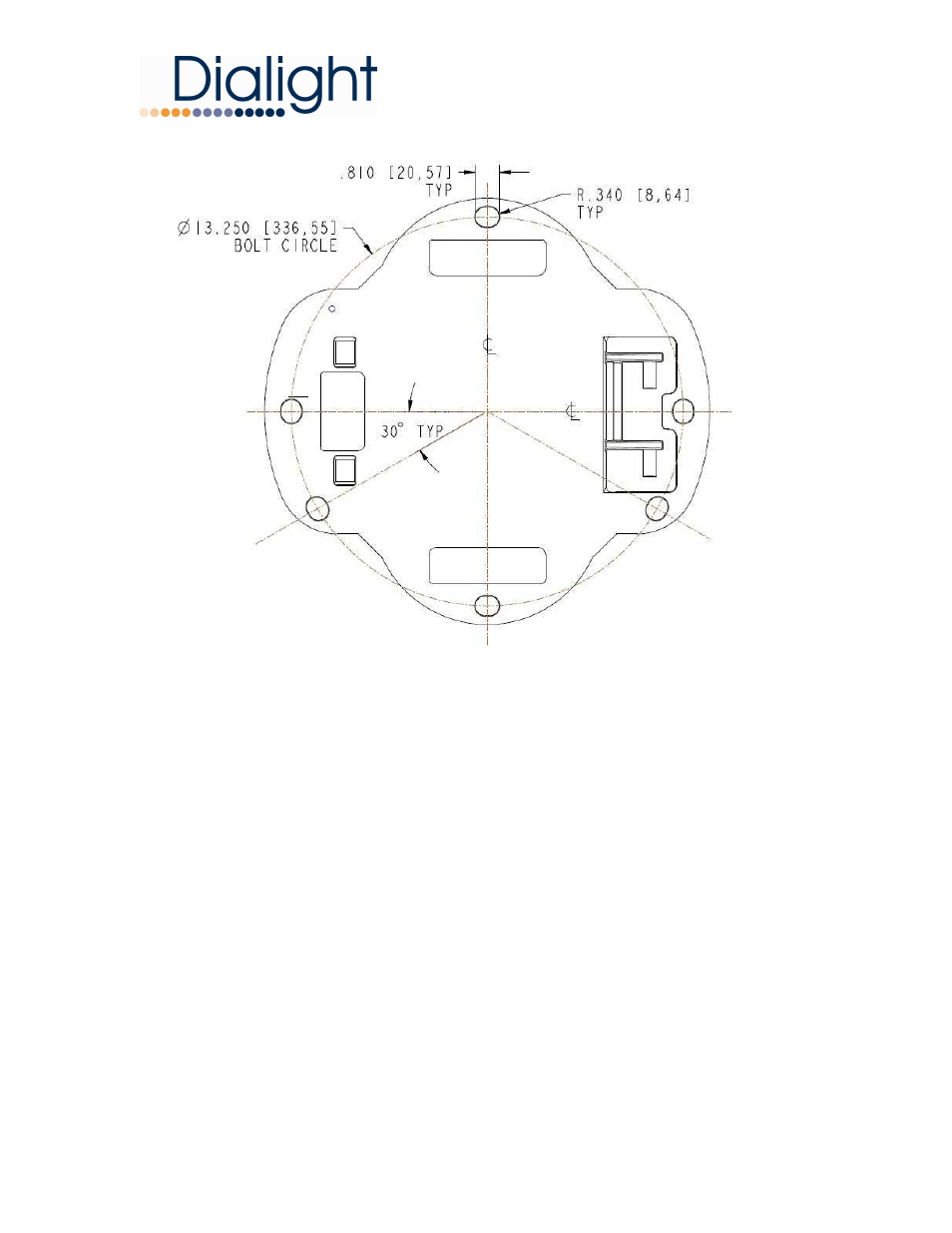 Dialight SafeSite L-864 Red LED Class I, Div 2 Medium Intensity Beacon User Manual | Page 5 / 13
