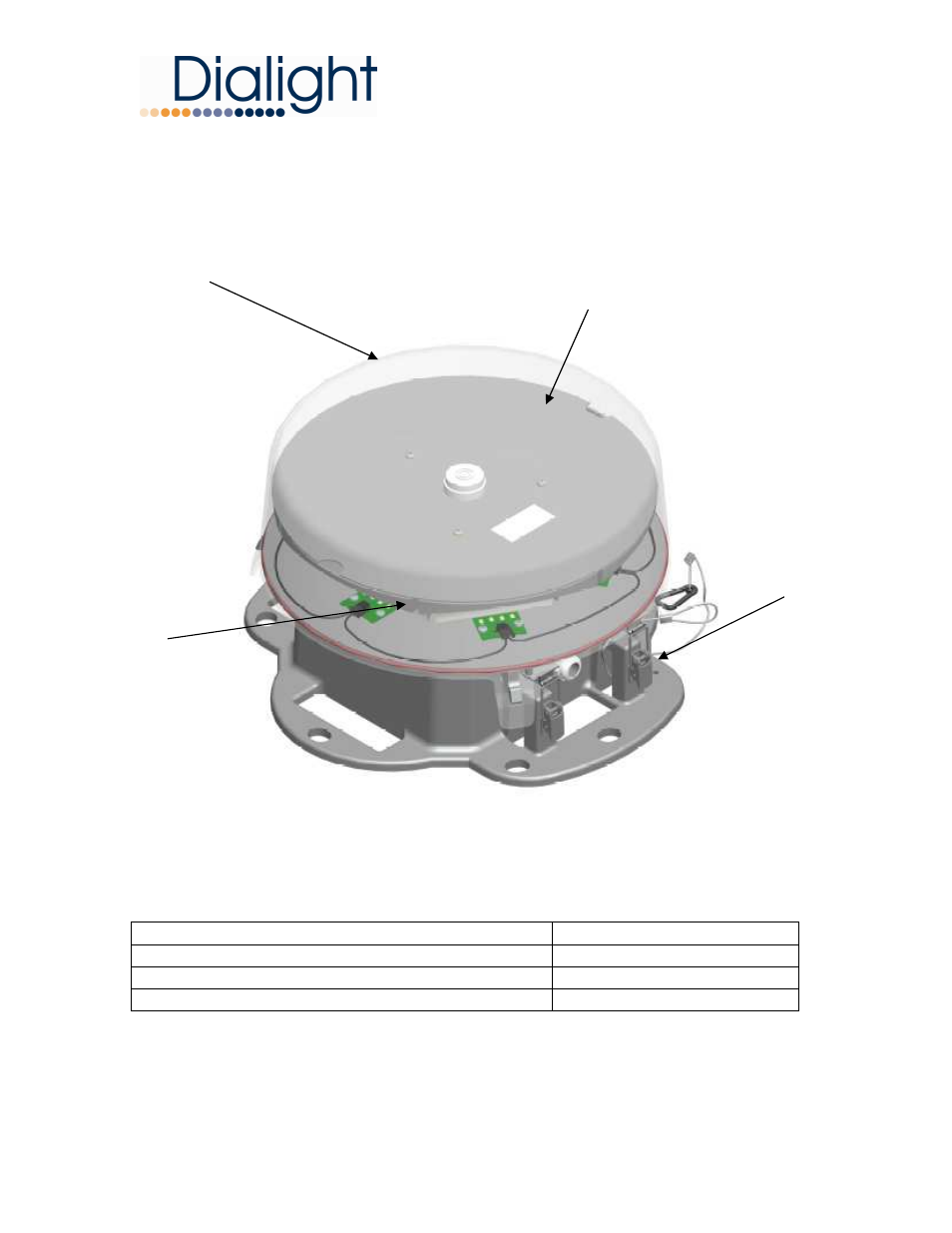 Dialight D564-A13-001 Vigilant L864 LED Based Red Medium Intensity Beacon User Manual | Page 7 / 14