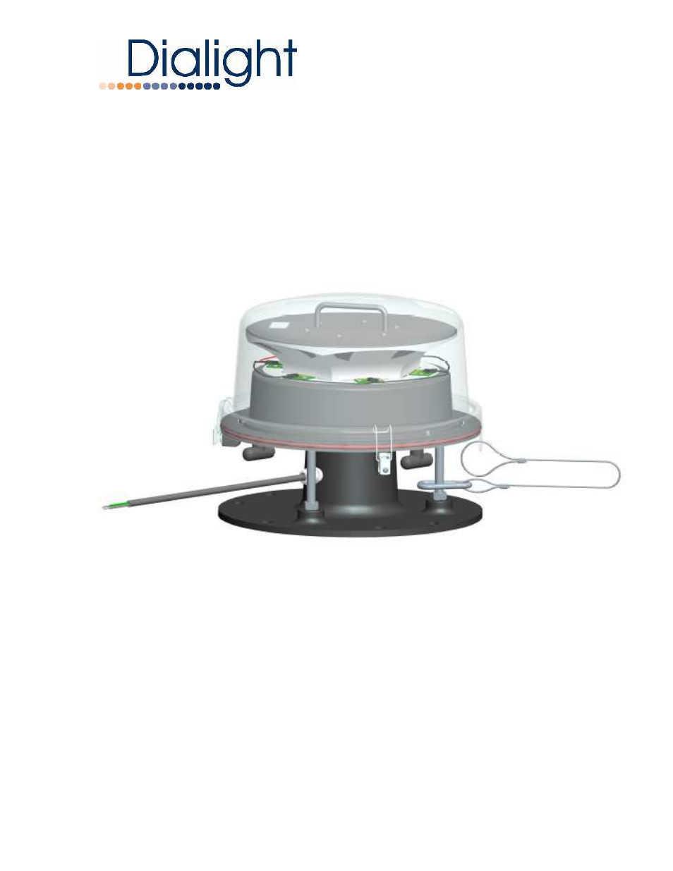 Dialight D264-A54-001 Vigilant L864 Based Red Beacon User Manual | 13 pages