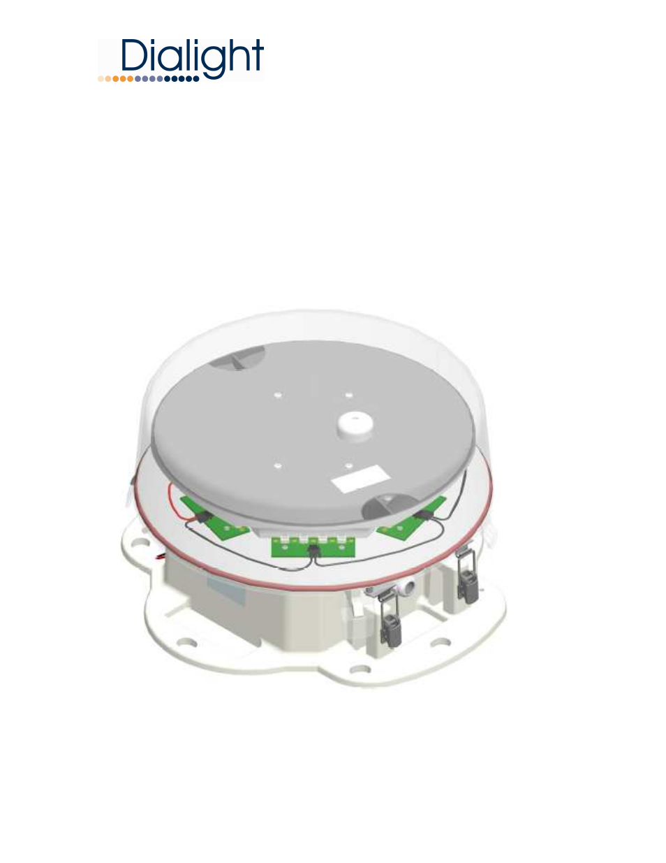 Dialight D464R13001 Vigilant L864 LED Based Red/Infrared Medium Intensity Beacon User Manual | 12 pages