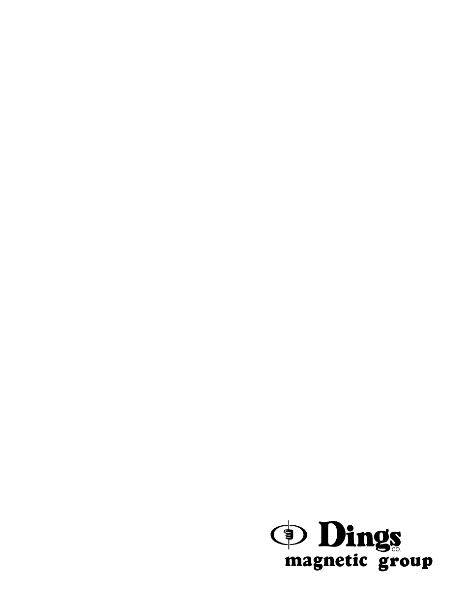 Dings Magnetic Group Self-Cleaning Severe Duty Electro Overhead Magnet User Manual | 17 pages