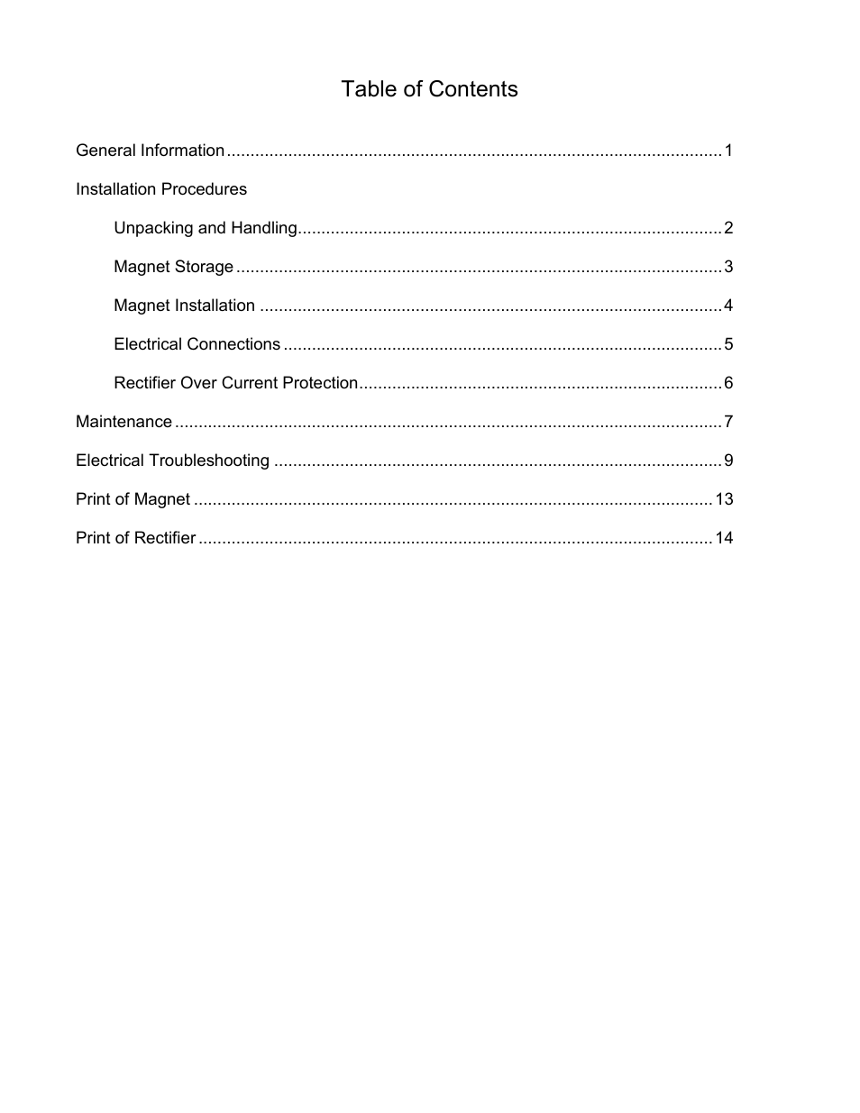 Dings Magnetic Group Stationary Electro Overhead Magnets User Manual | Page 2 / 14