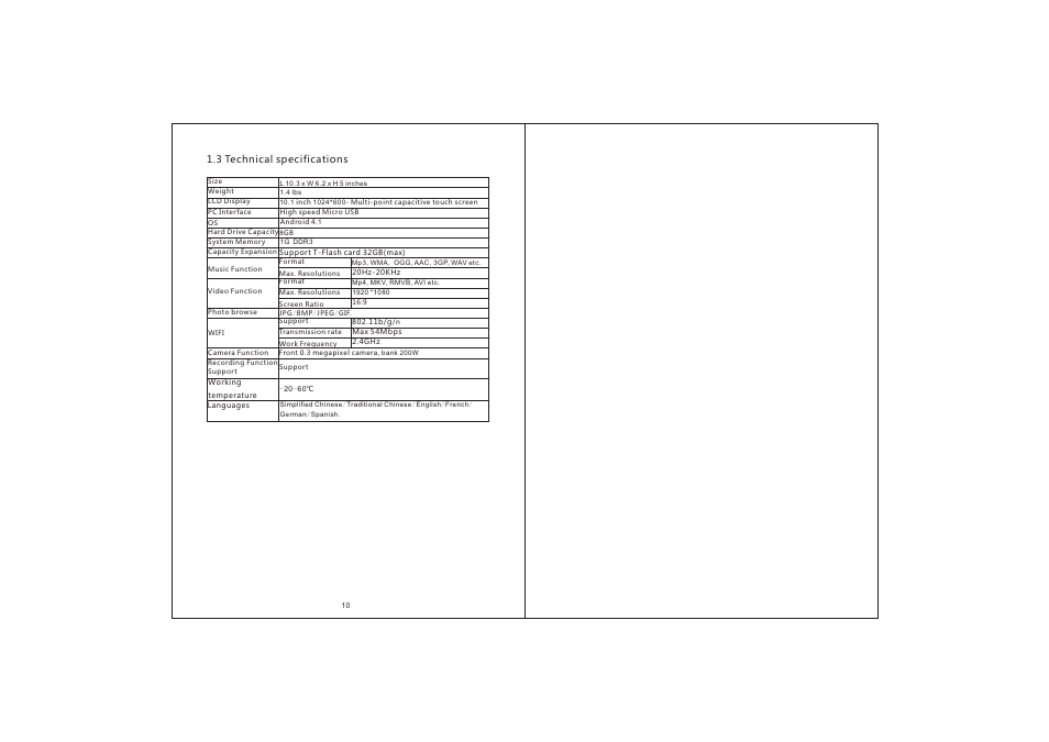 Envizen V100MD User Manual | Page 8 / 9