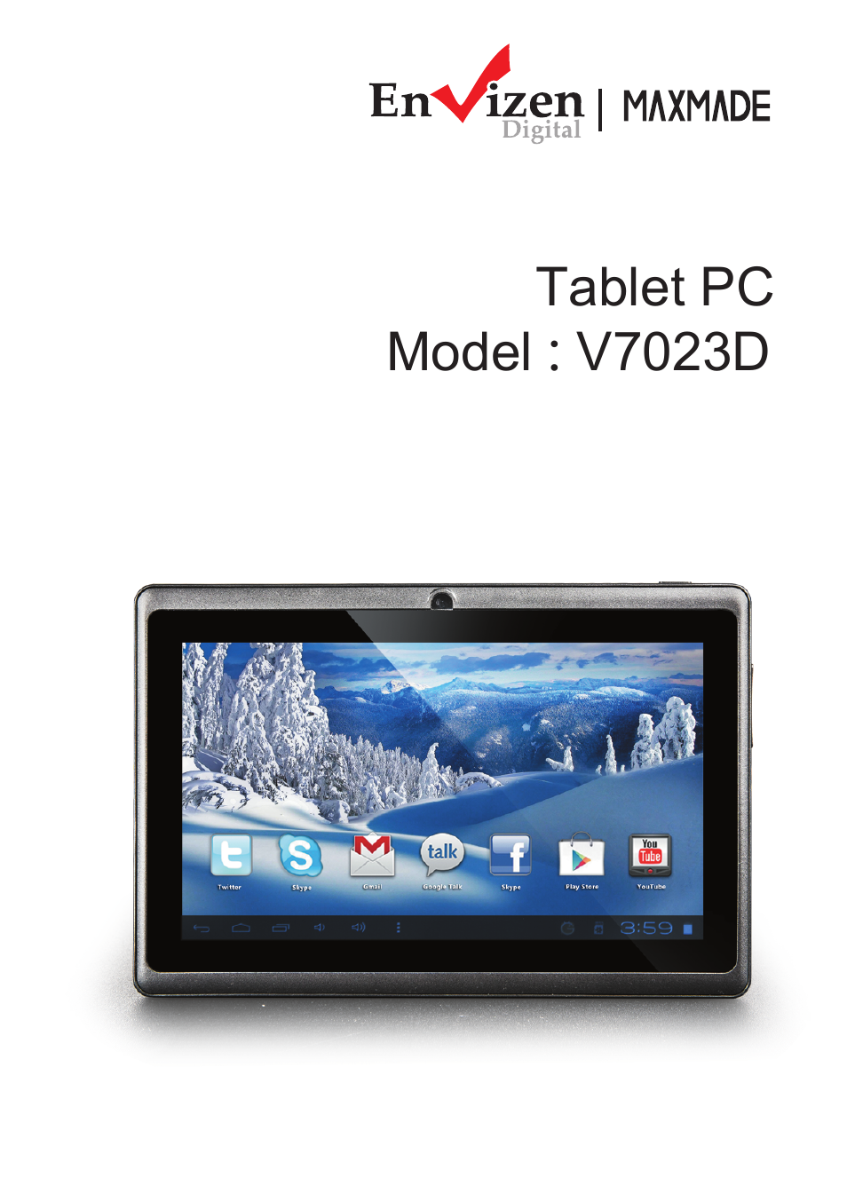 Envizen V7023D User Manual | 19 pages