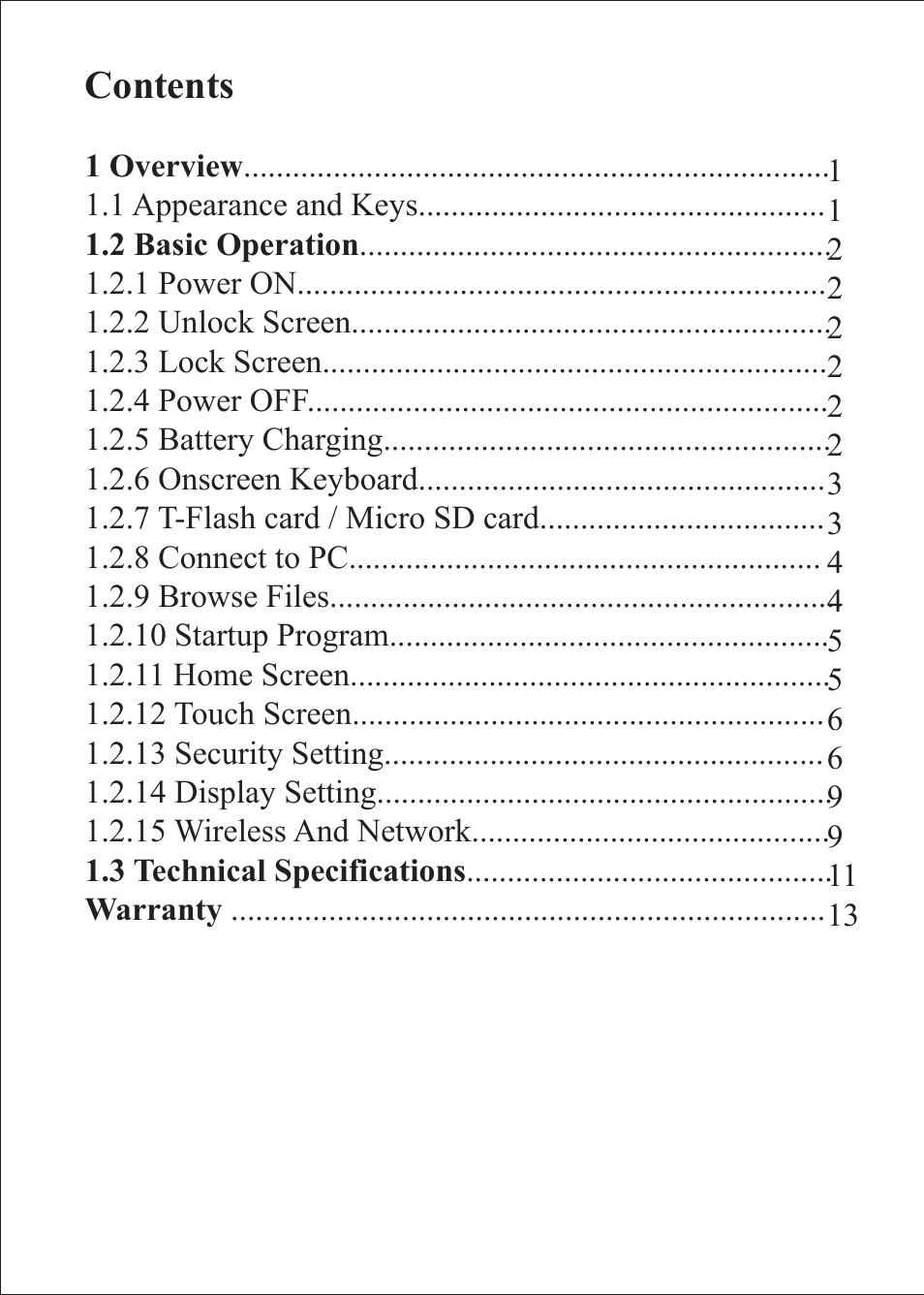 Envizen V7023D User Manual | Page 2 / 19