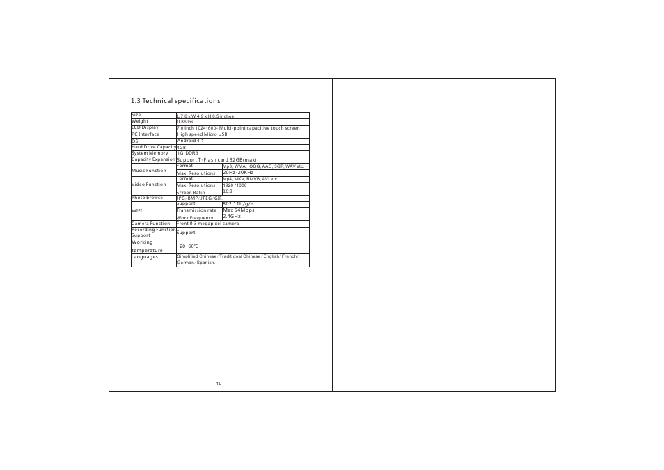 Envizen V7028D User Manual | Page 8 / 9