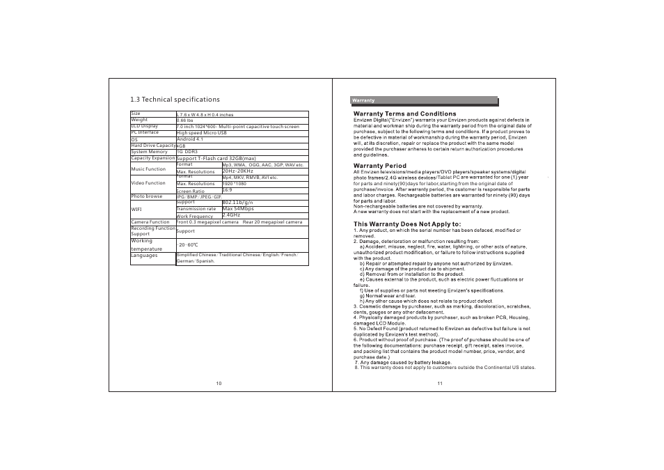 Envizen EM63 User Manual | Page 8 / 9