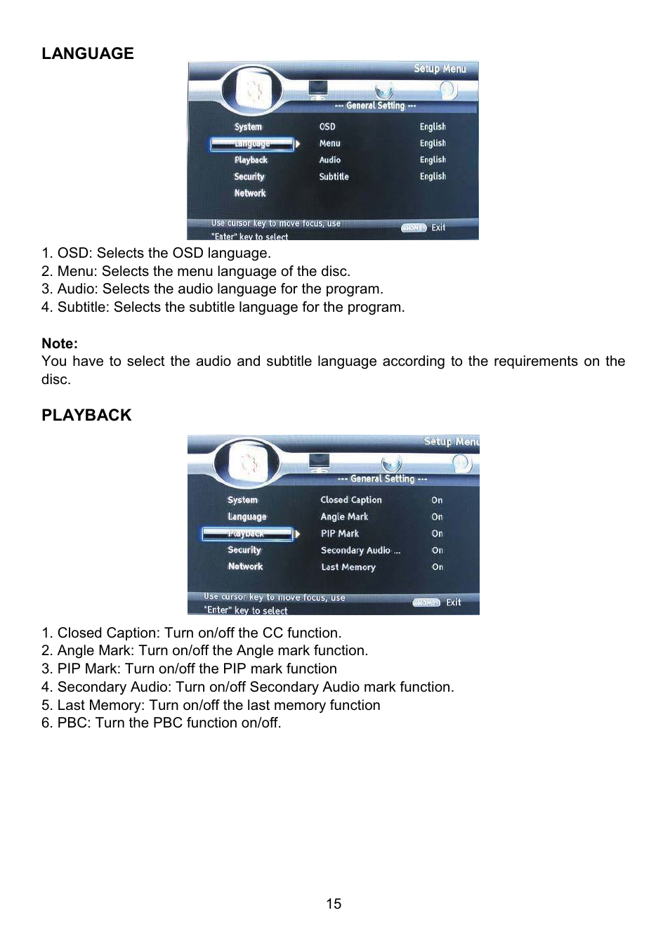 Envizen BDP-M1061 User Manual User Manual | Page 16 / 24