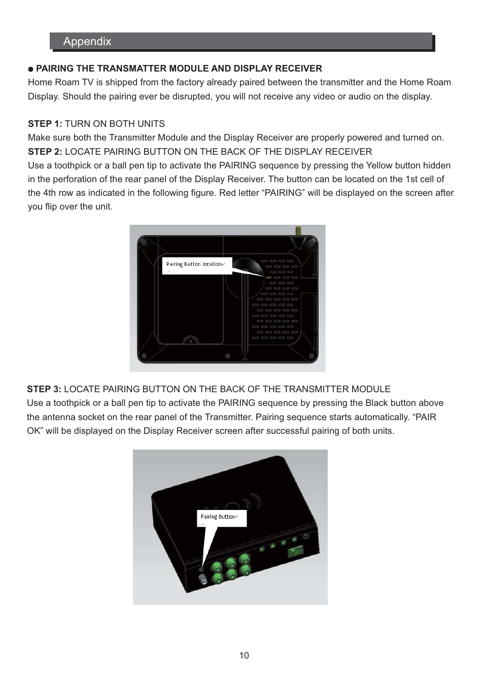 Appendix | Envizen HR701 User Manual | Page 12 / 15