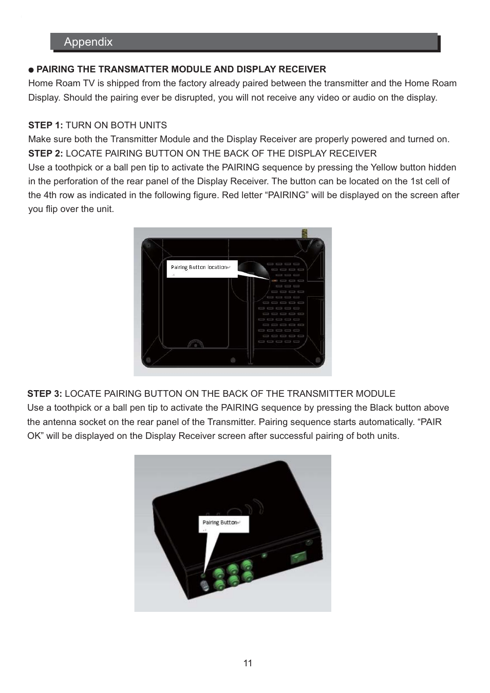Appendix | Envizen HR702 User Manual | Page 13 / 16