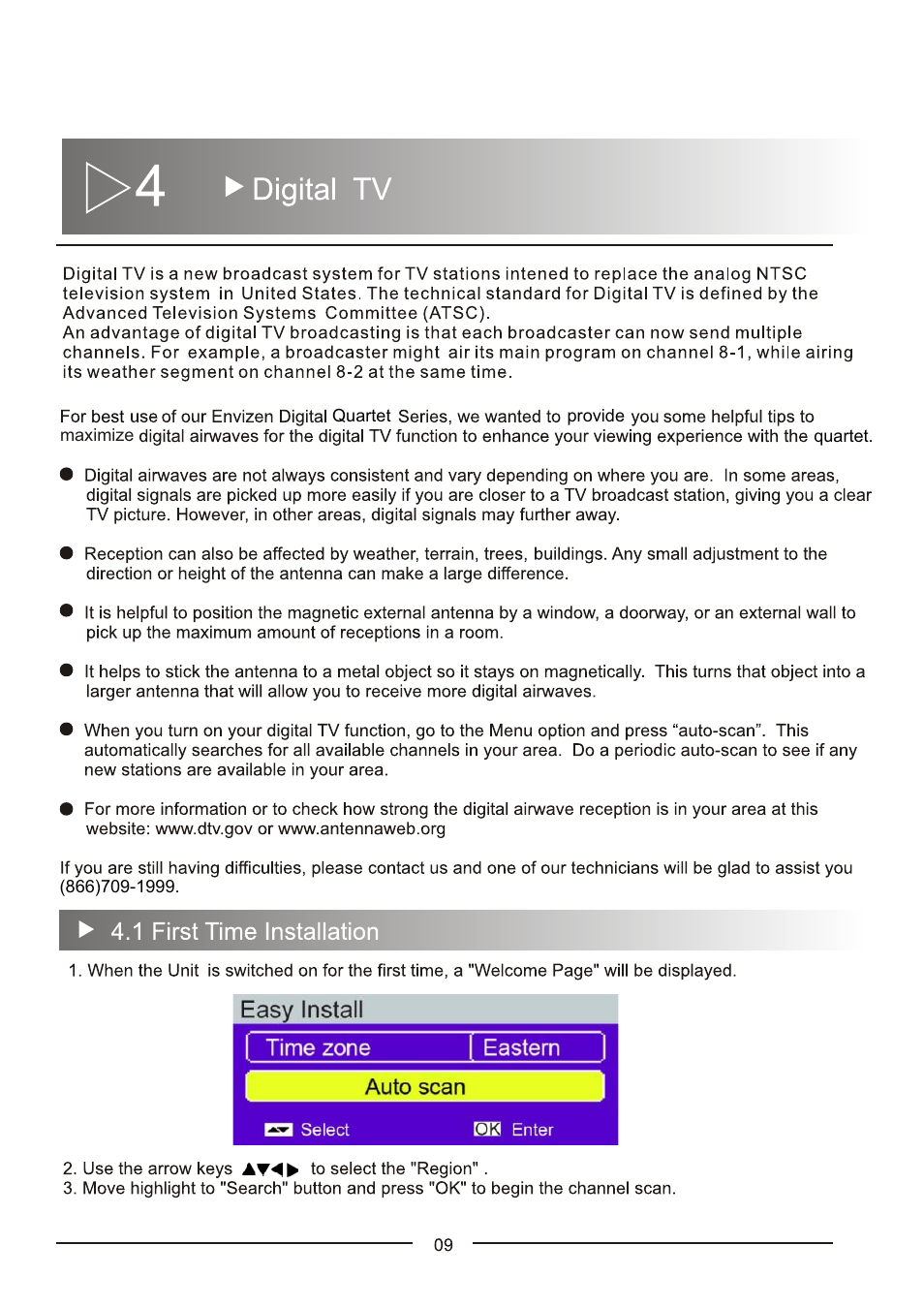 Envizen ED8890A User Manual User Manual | Page 12 / 40