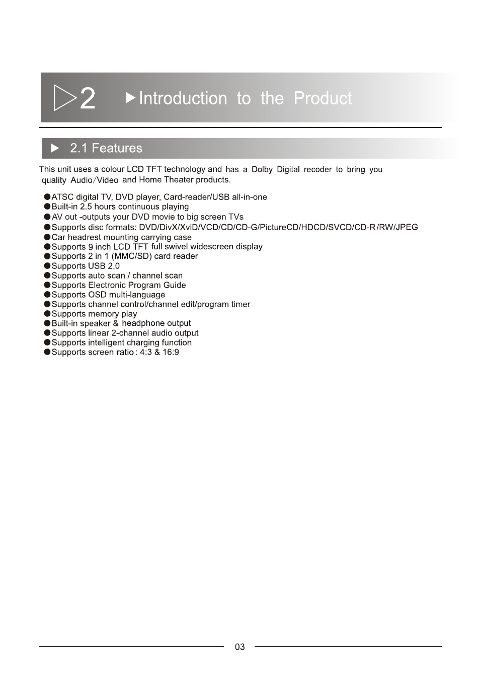 Envizen ED8890A User Manual User Manual | Page 6 / 40