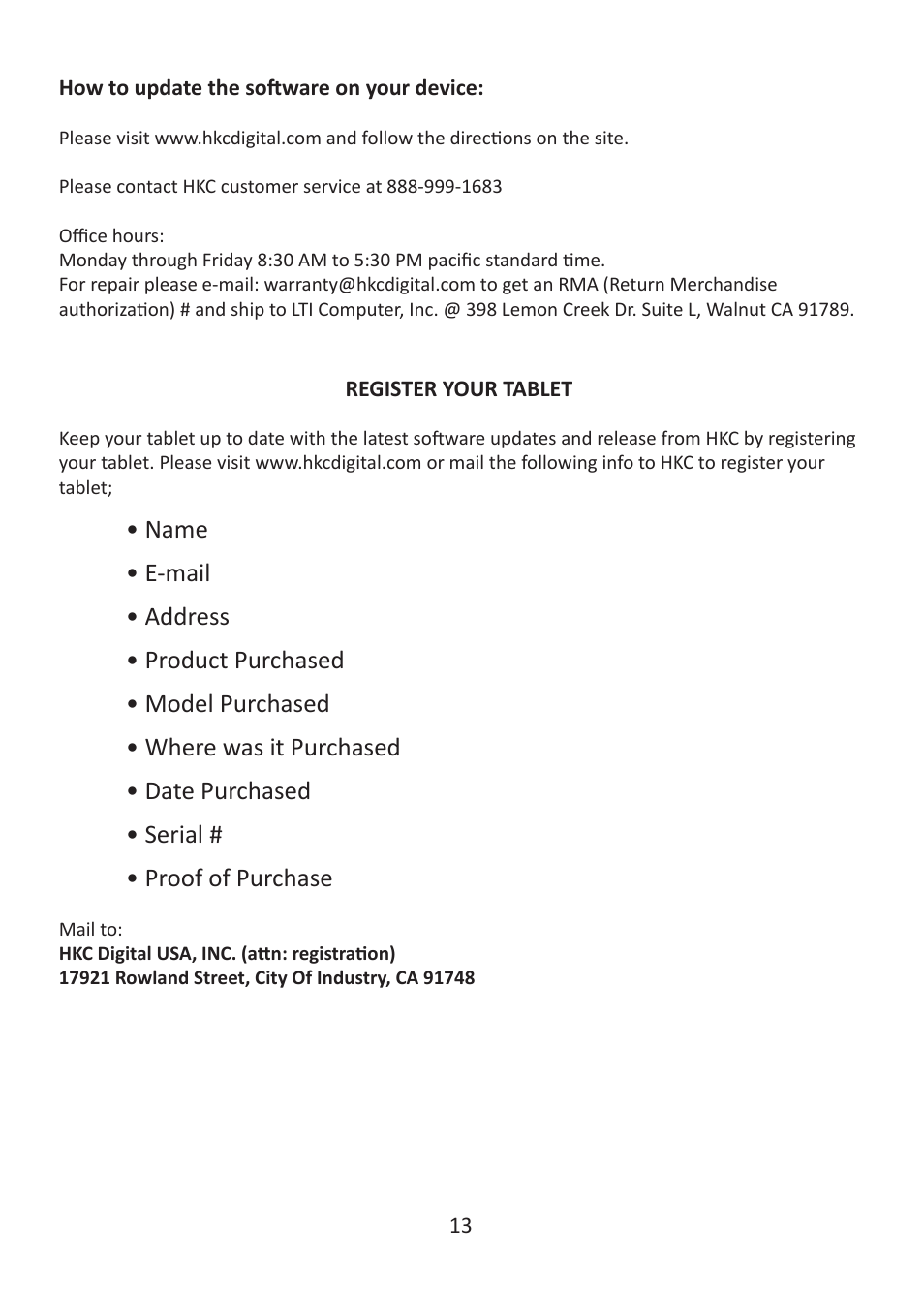 HKC P886A User Manual | Page 15 / 20