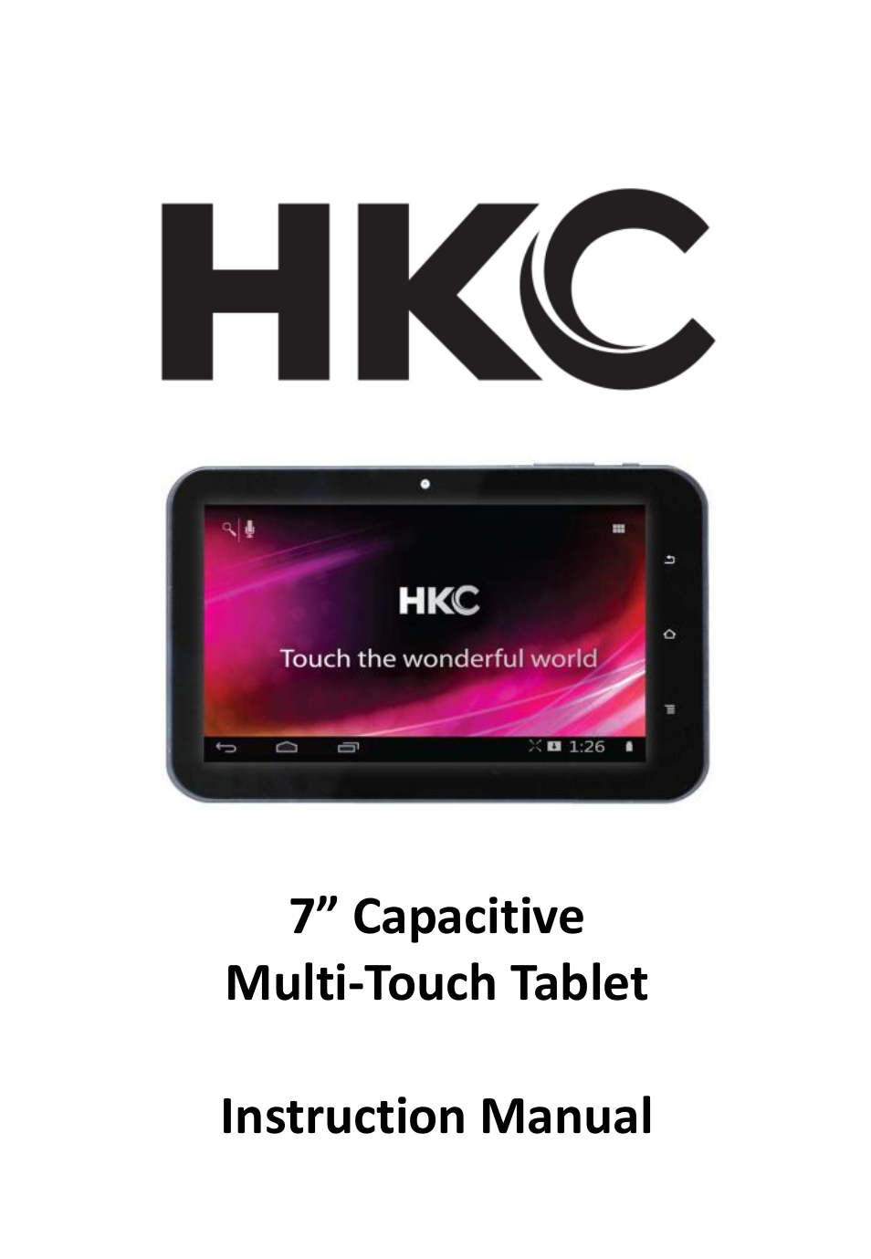 HKC P771A User Manual | 28 pages