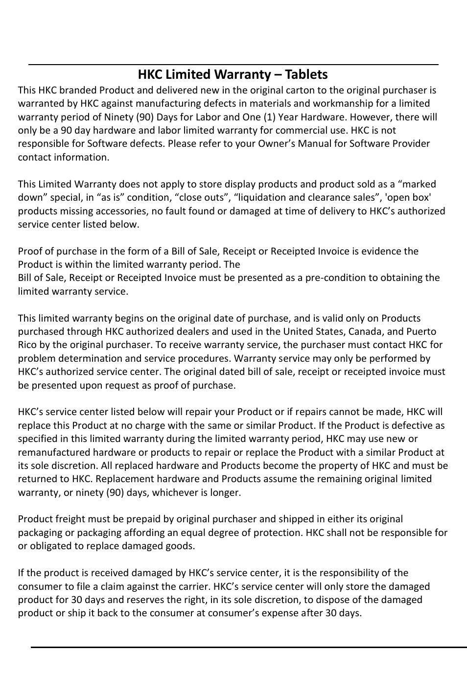 HKC P771A User Manual | Page 27 / 28