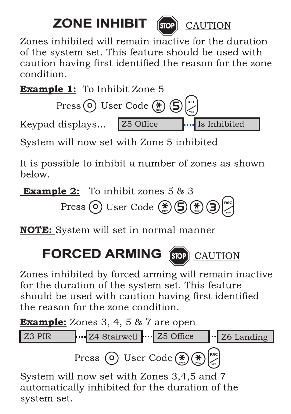 HKC security SW 1212 (Wired) User Manual | Page 6 / 7