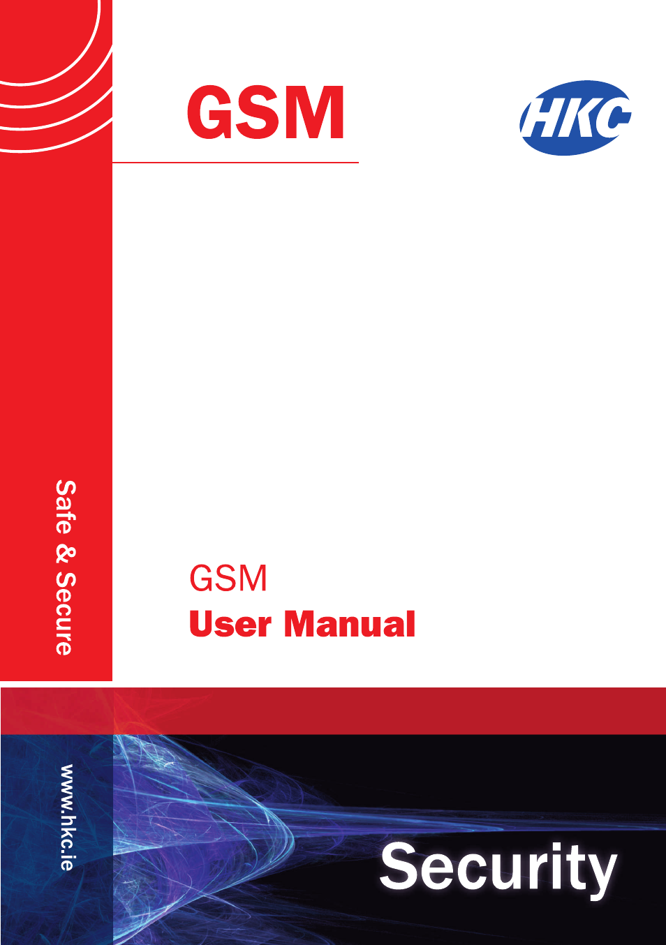 HKC security GSM-P User Manual | 7 pages