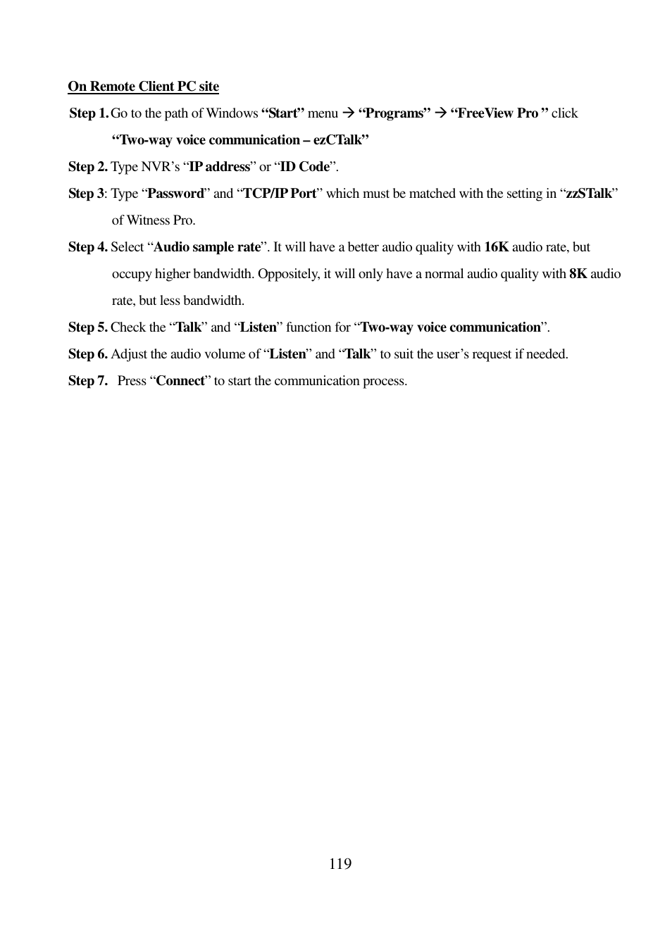I-View AnyNet-0401Mini Embedded NVR User Manual | Page 119 / 169