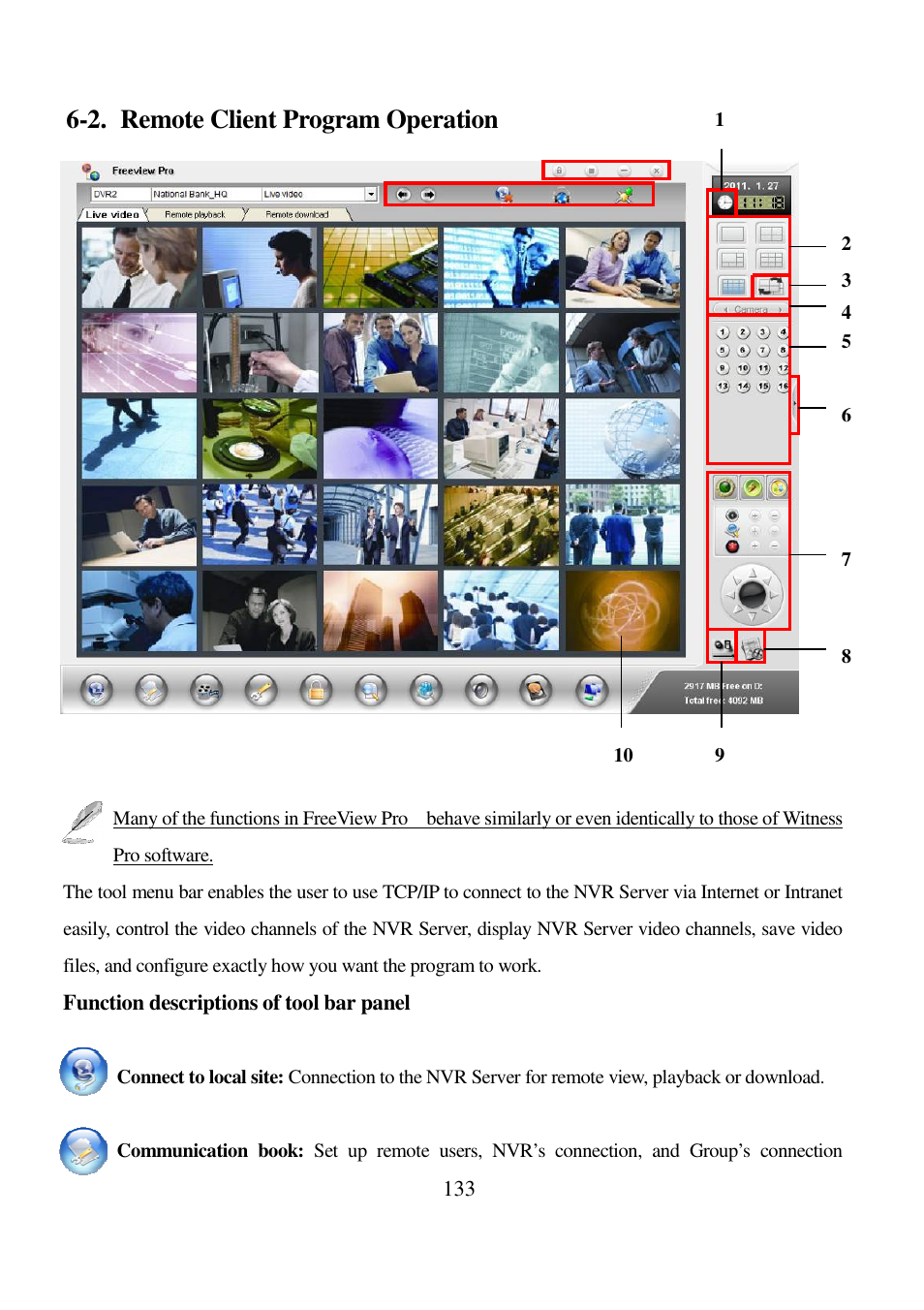 2. remote client program operation | I-View AnyNet-0401Mini Embedded NVR User Manual | Page 133 / 169