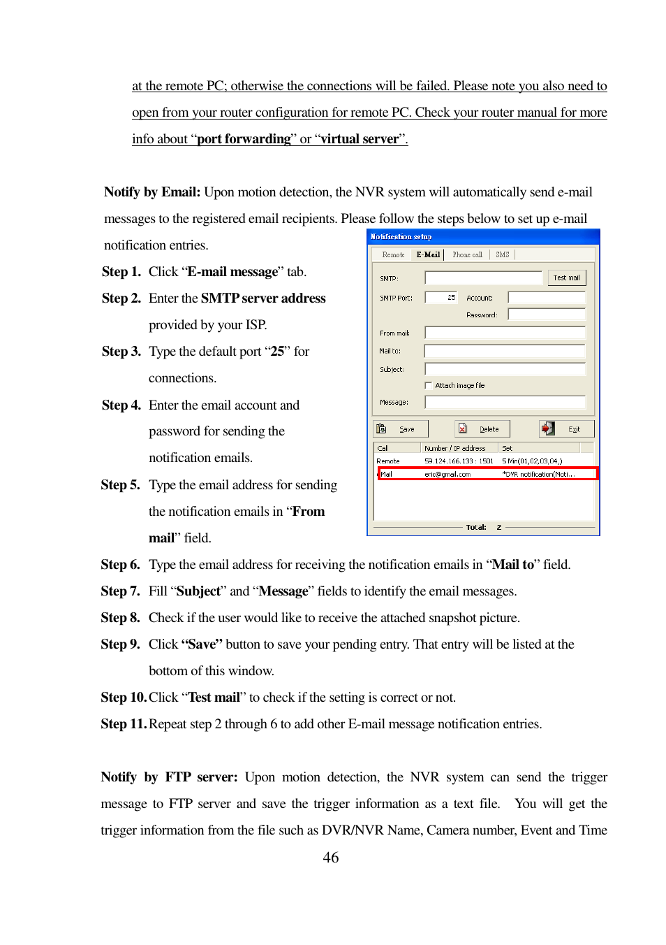 I-View AnyNet-0401Mini Embedded NVR User Manual | Page 46 / 169