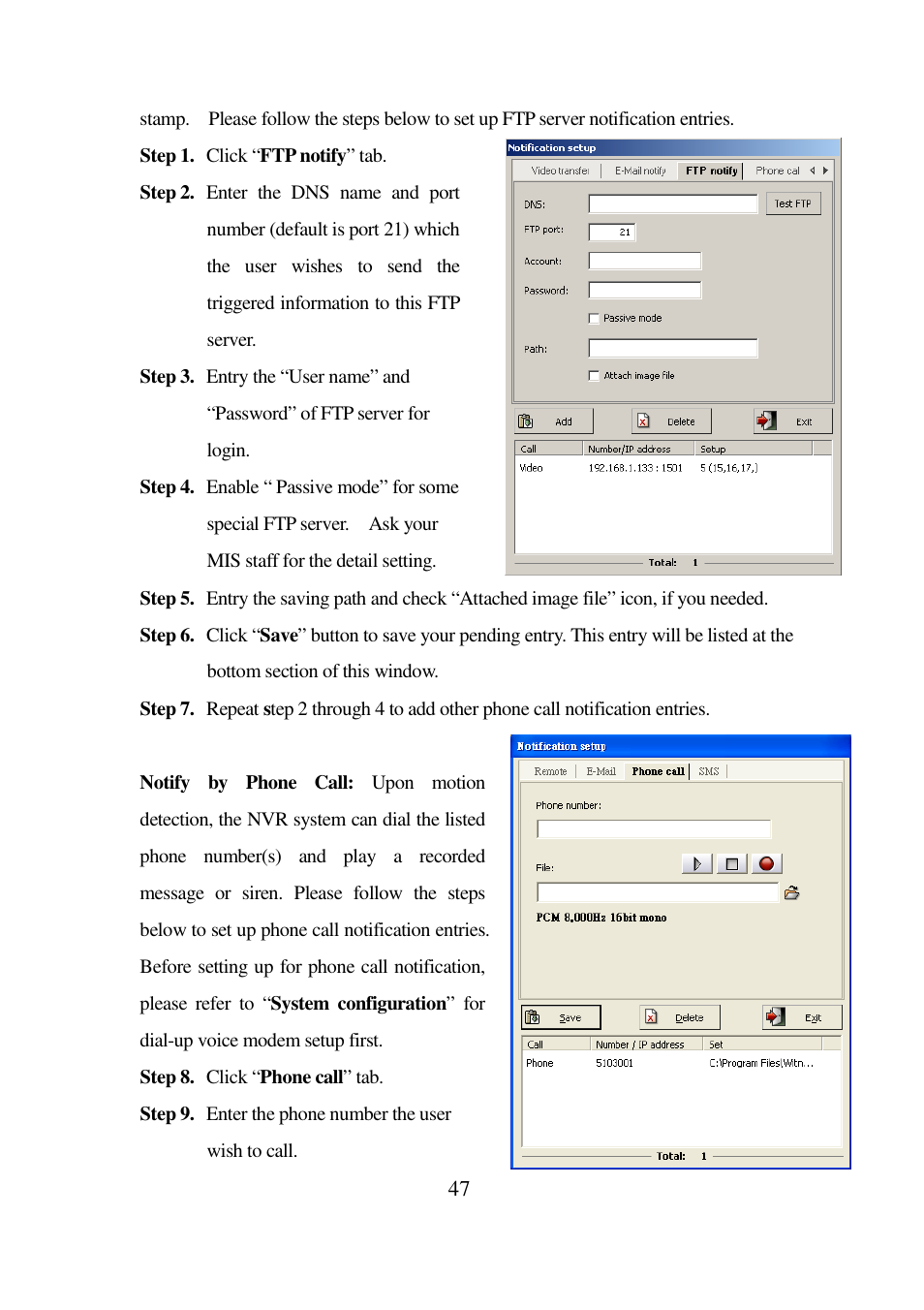 I-View AnyNet-0401Mini Embedded NVR User Manual | Page 47 / 169