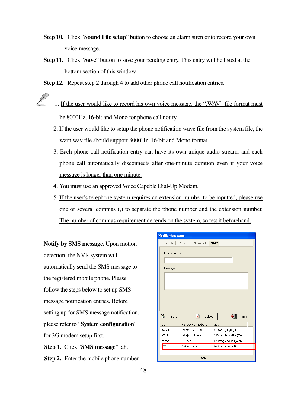 I-View AnyNet-0401Mini Embedded NVR User Manual | Page 48 / 169