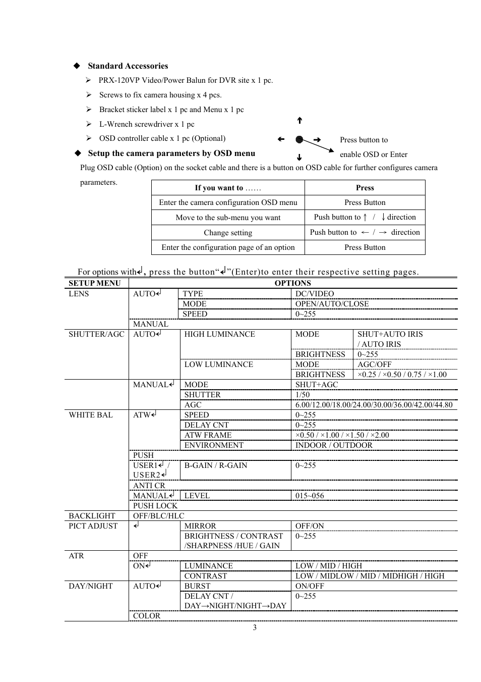 I-View DM-650IR-F0312 IR Dome Vandal Proof UTP Camera User Manual | Page 3 / 4