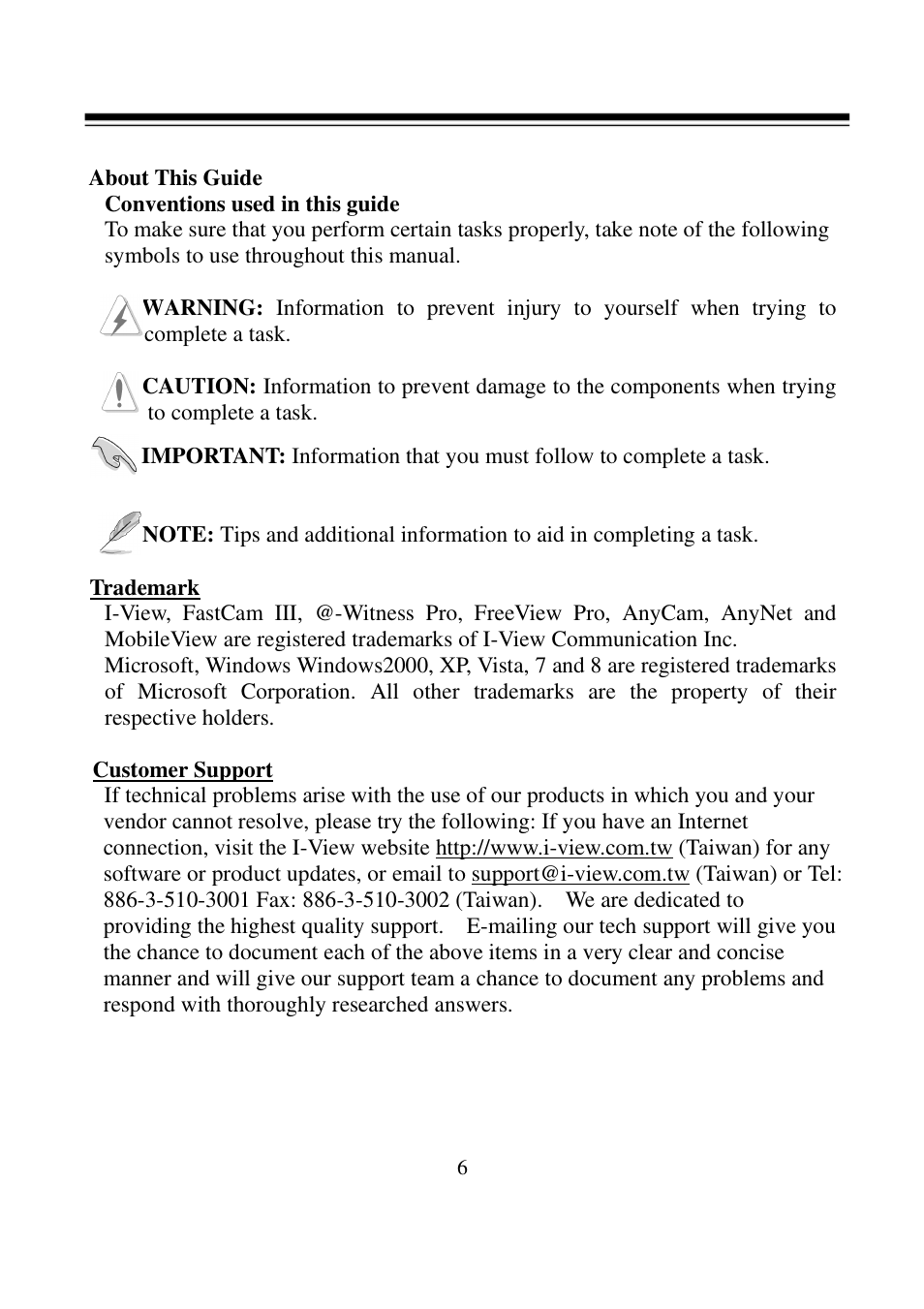 I-View FDMO-2MIP-20XIR IP SpeedDome Network Camera User Manual | Page 7 / 90