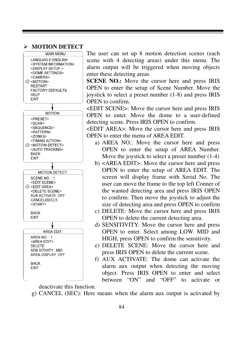 I-View FDMO-2MIP-20XIR IP SpeedDome Network Camera User Manual | Page 85 / 90