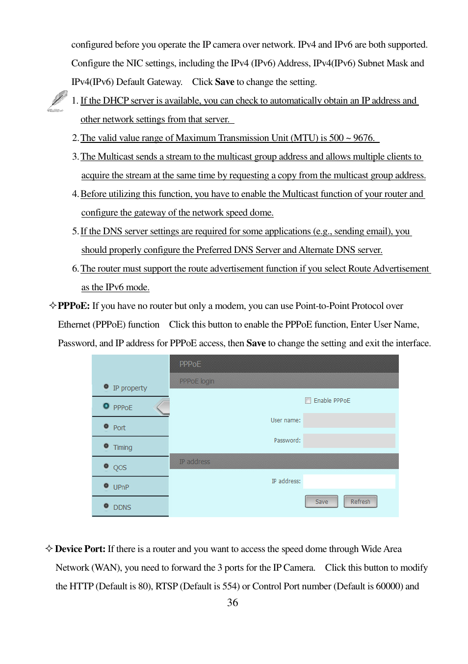 I-View IR-5MIPN42 5-Megapixels IR Bullet IP Camera User Manual | Page 36 / 55