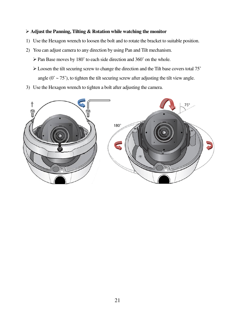 I-View DM-5MIPN 5-Megapixels Vandal Proof Dome IP Camera User Manual | Page 21 / 55
