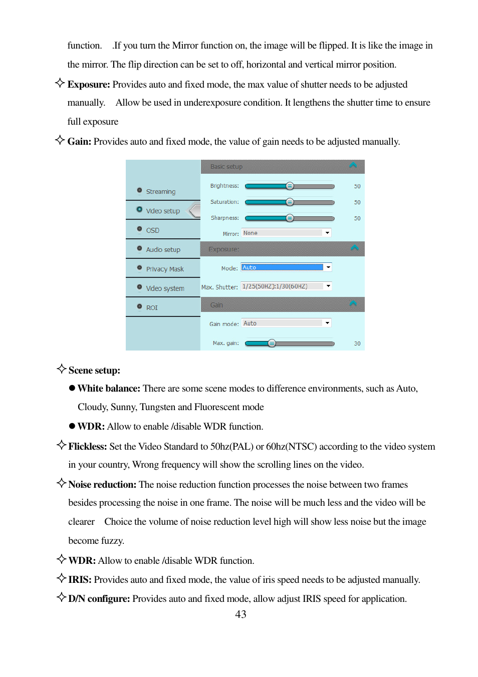 I-View DM-5MIPN 5-Megapixels Vandal Proof Dome IP Camera User Manual | Page 43 / 55