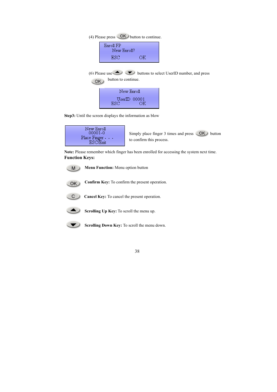 I-View FAC – 500 FingerKey Access Controller DVR User Manual | Page 39 / 103