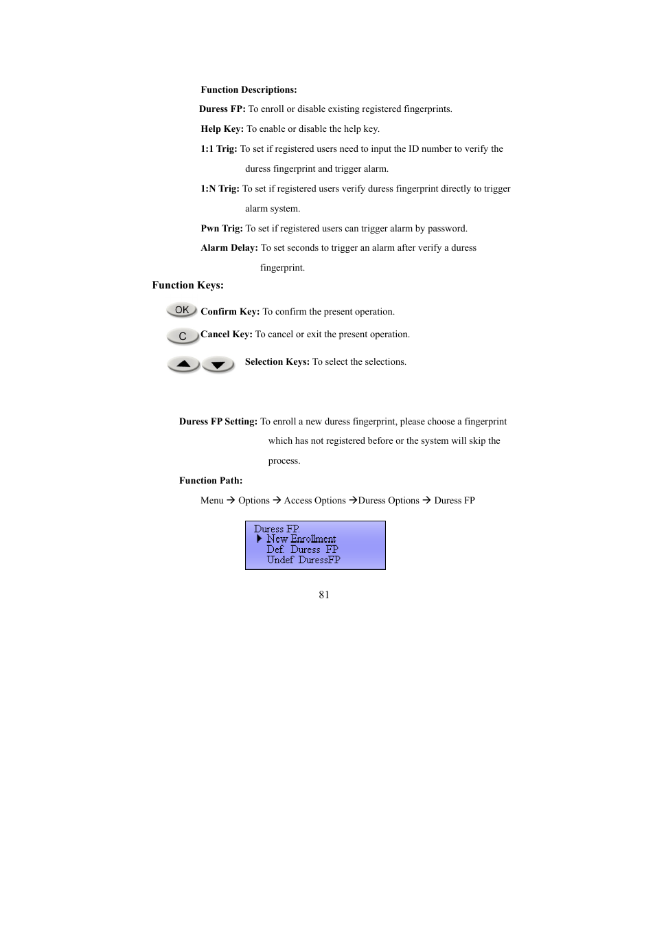I-View FAC – 500 FingerKey Access Controller DVR User Manual | Page 82 / 103