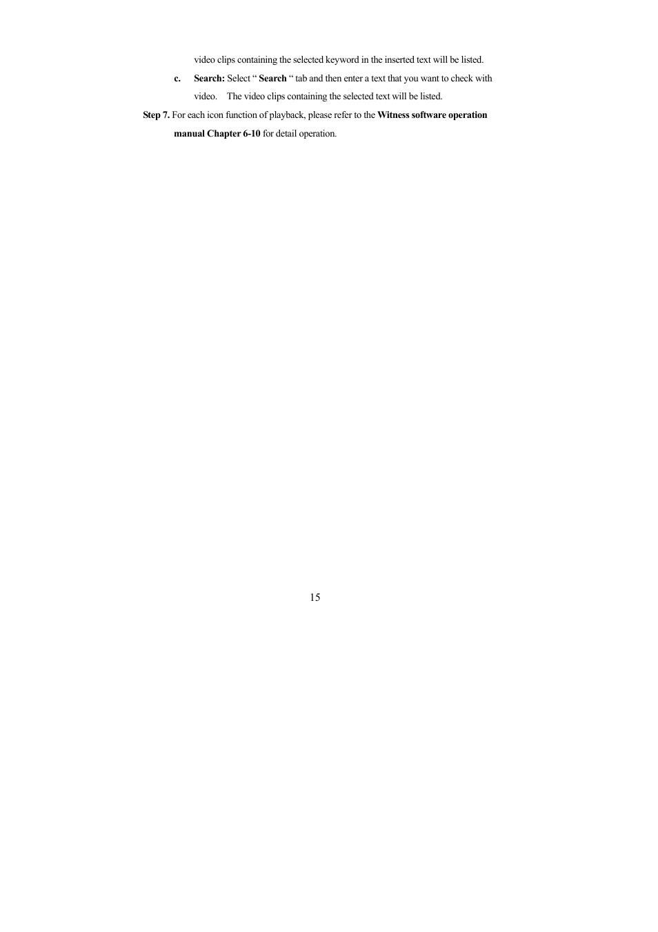 I-View PTI-100 P.O.S. DVR User Manual | Page 15 / 15