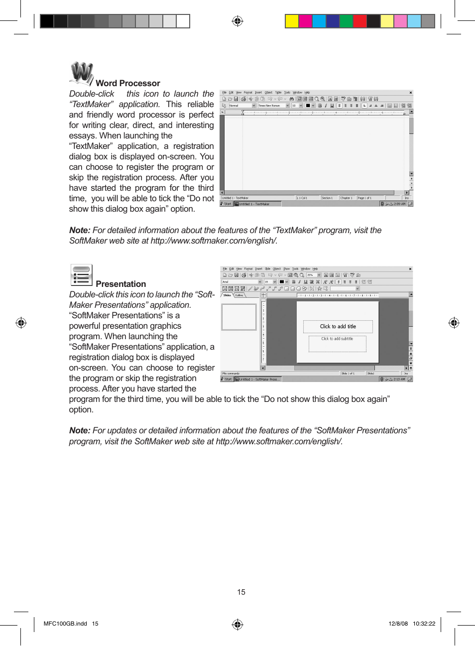 Lexibook MFC100GB User Manual | Page 15 / 24