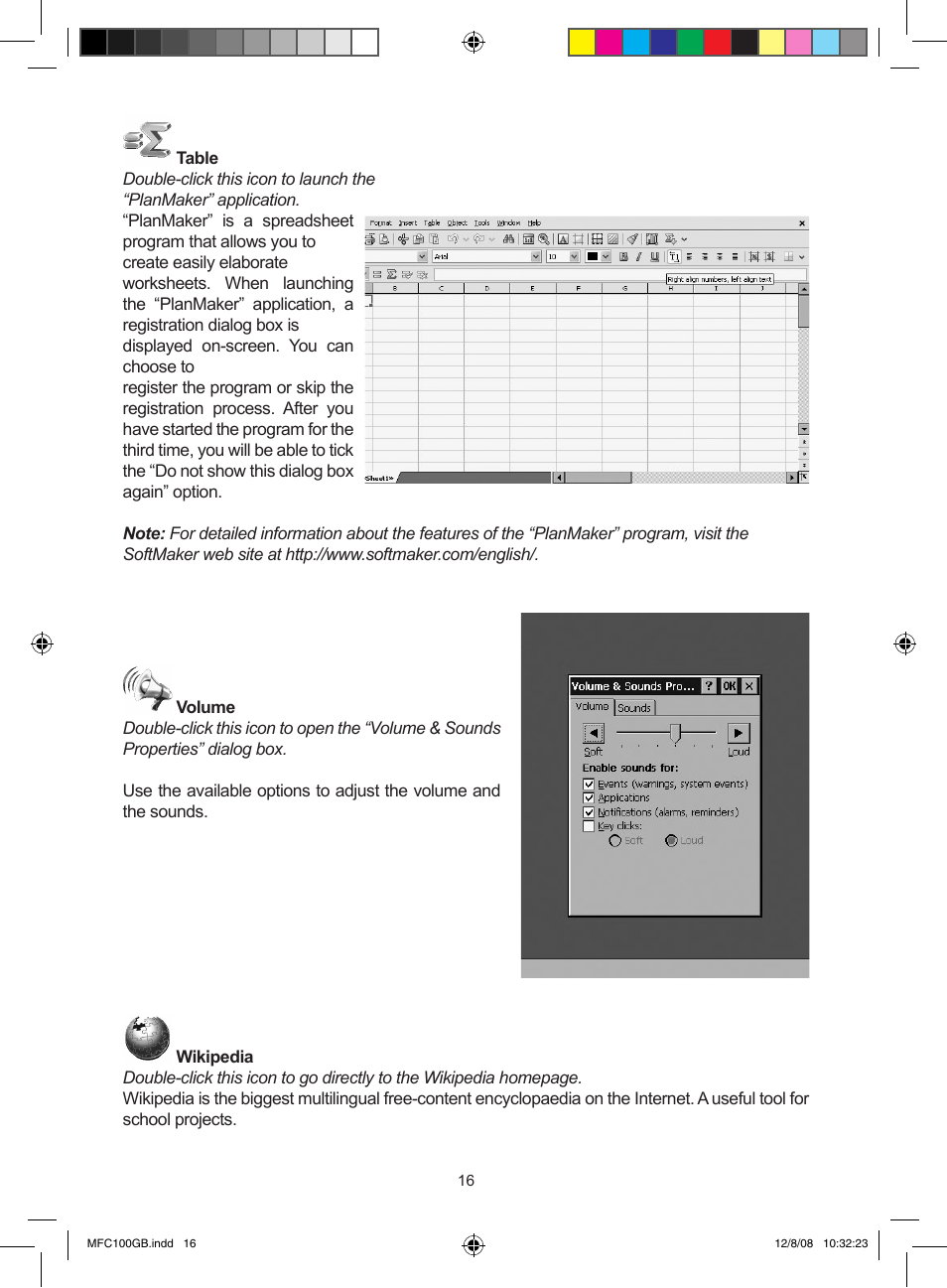 Lexibook MFC100GB User Manual | Page 16 / 24