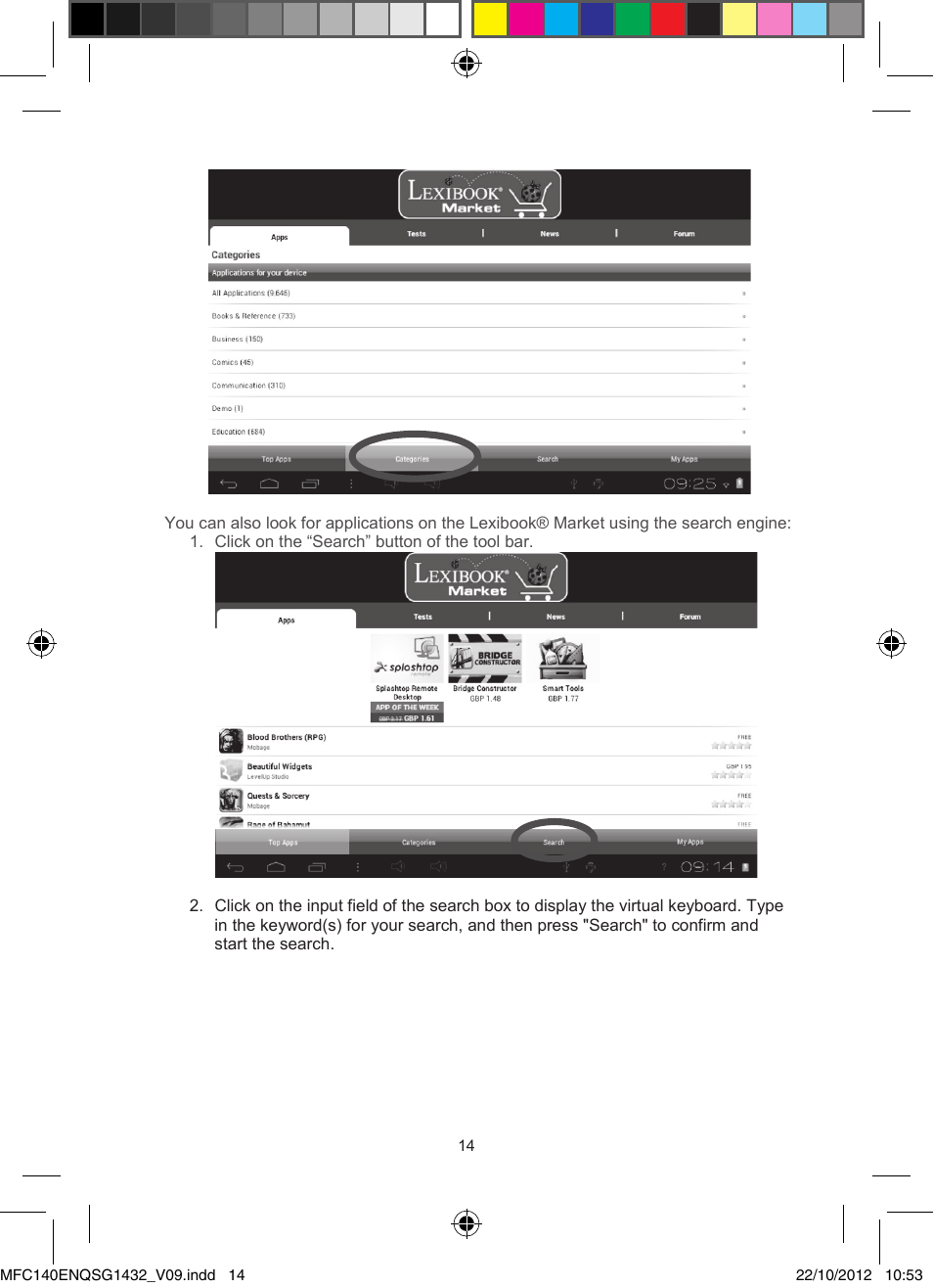 Lexibook MFC140EN User Manual | Page 14 / 22