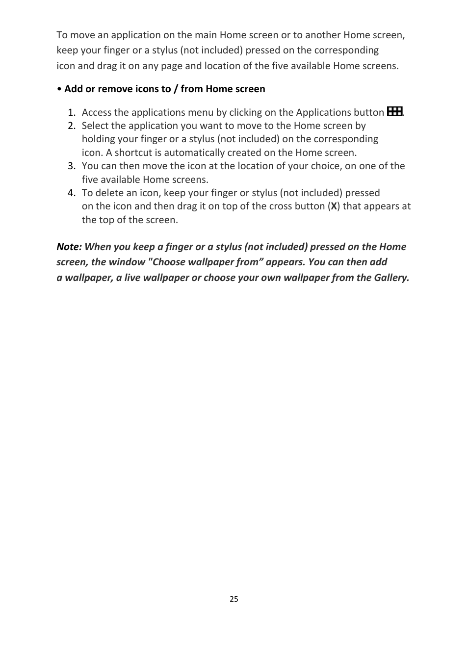 Lexibook MFC155EN User Manual | Page 25 / 54